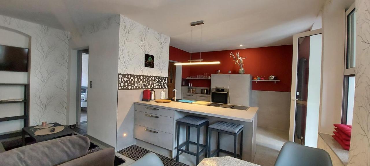 Hochwertige Ferienwohnung/Zentrumsnahe Lage! ไรเคนบาค อิม โวกท์ลันด์ ภายนอก รูปภาพ